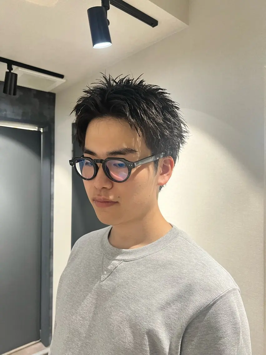 ショート メンズ スパイキーショート ショートヘア ⚡️ショート特化⚡️ ATARUのヘアスタイル