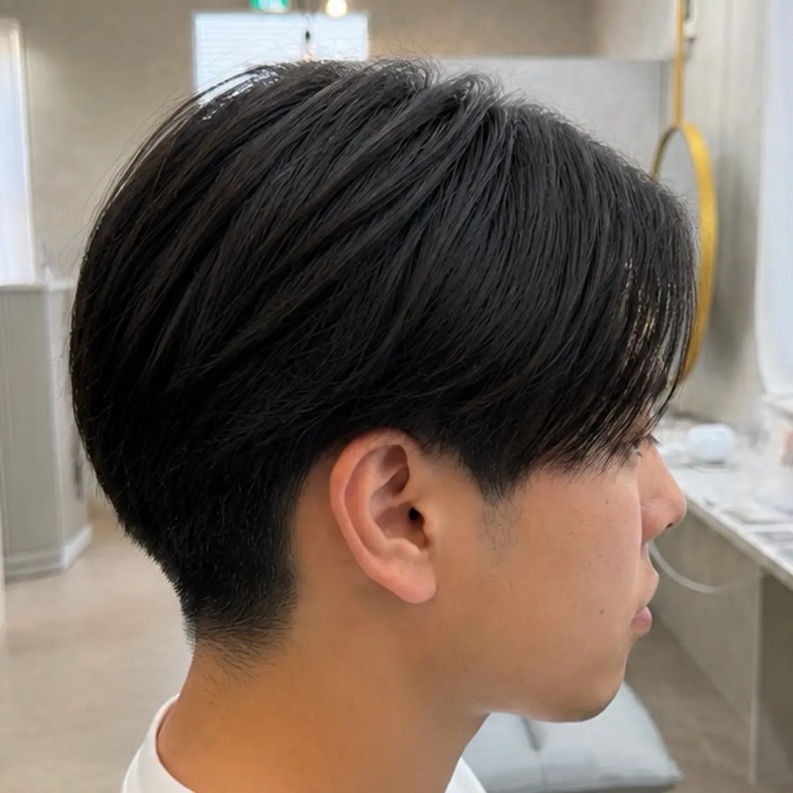メンズ ニュアンスパーマ🌀 毛流れ🩶イザベラのヘアスタイル