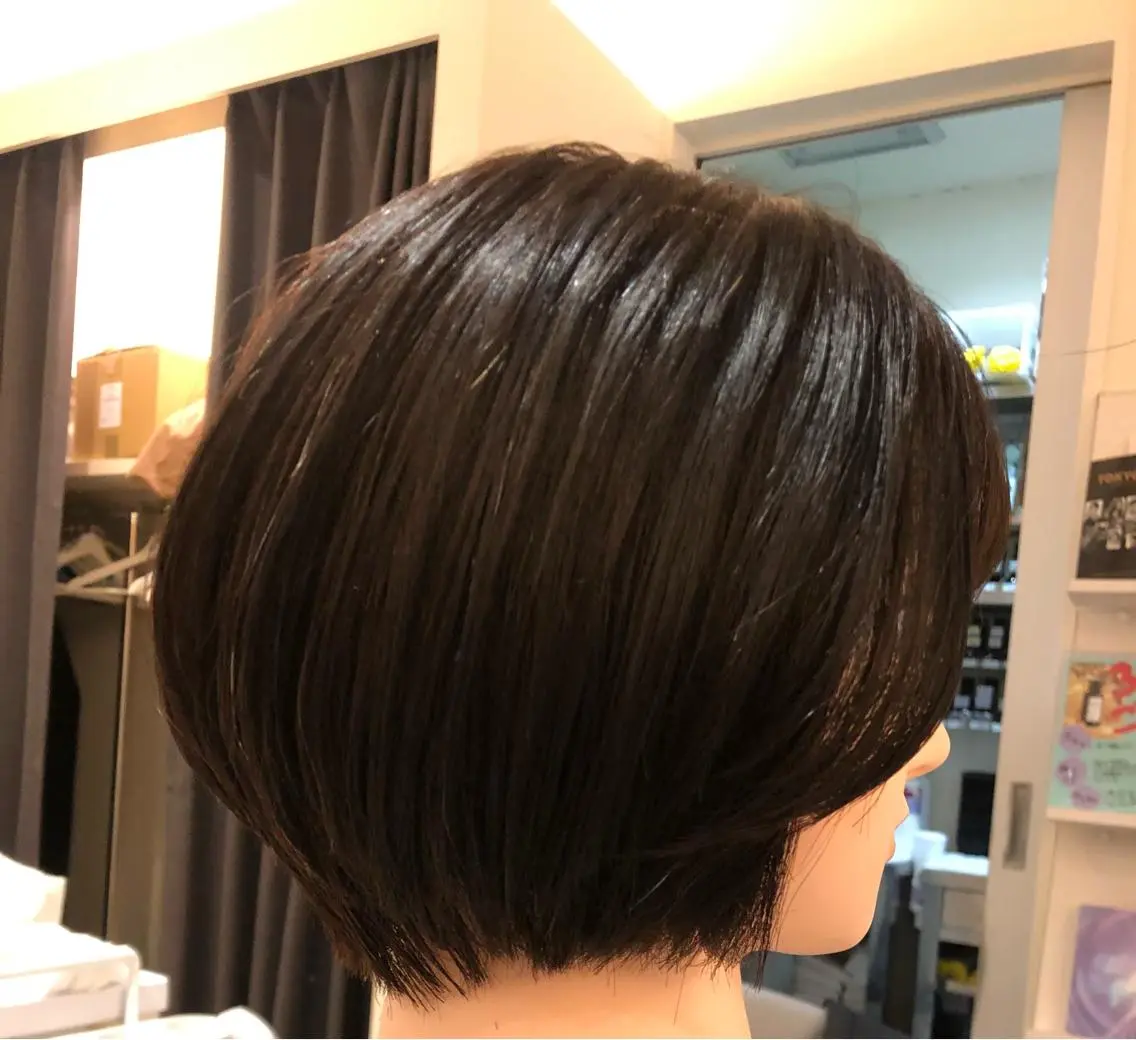 ショート カラー 丸みショート ショートヘア 阪上 沙織のヘアスタイル