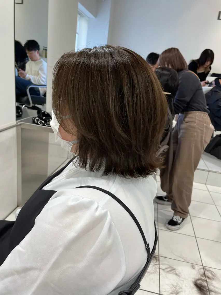 ミディアム 🌷久保田 優🌷のヘアスタイル