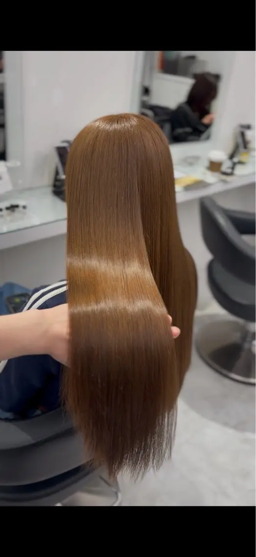 ロング カラー ヘアカラー ブリーチ無し透明感 🕊AZUSAのヘアスタイル
