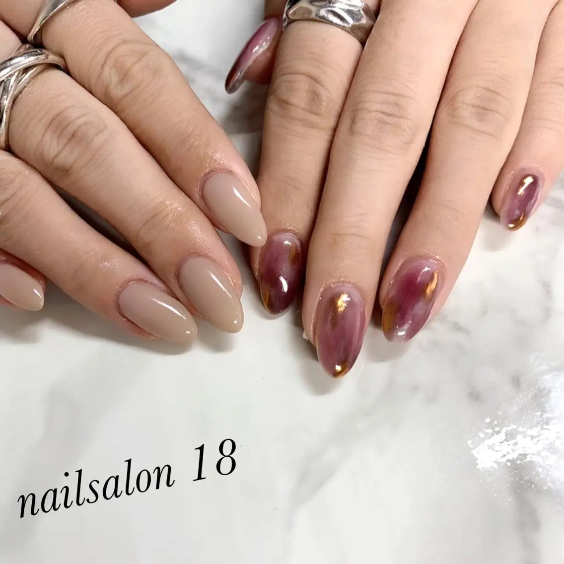 メンズ ネイル nail salon 18.のネイルデザイン