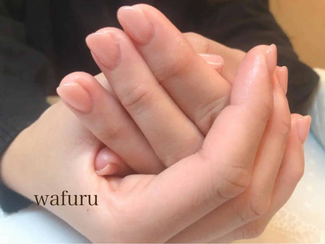 ネイル ピンク 和風流 wafuruのネイルデザイン