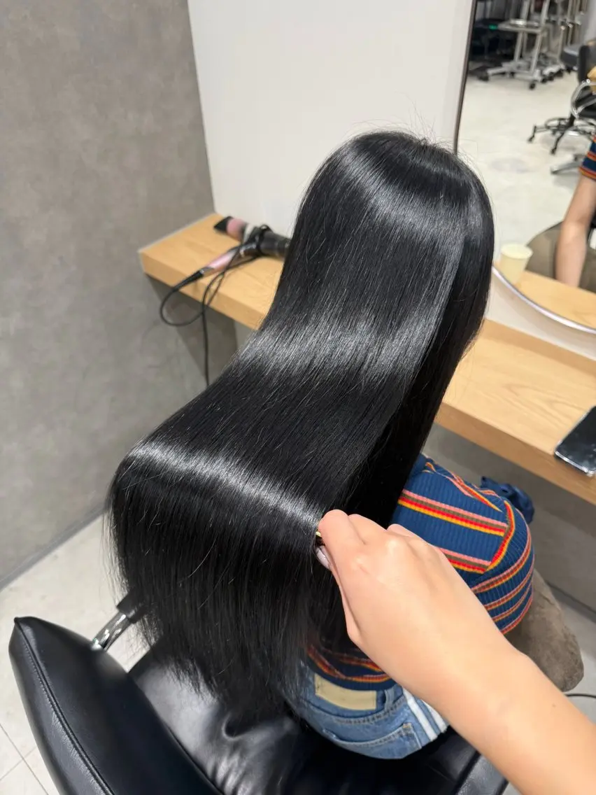 ロング カラー ヘアカラー トリートメント 福岡美髪矯正 /Rinonのヘアスタイル
