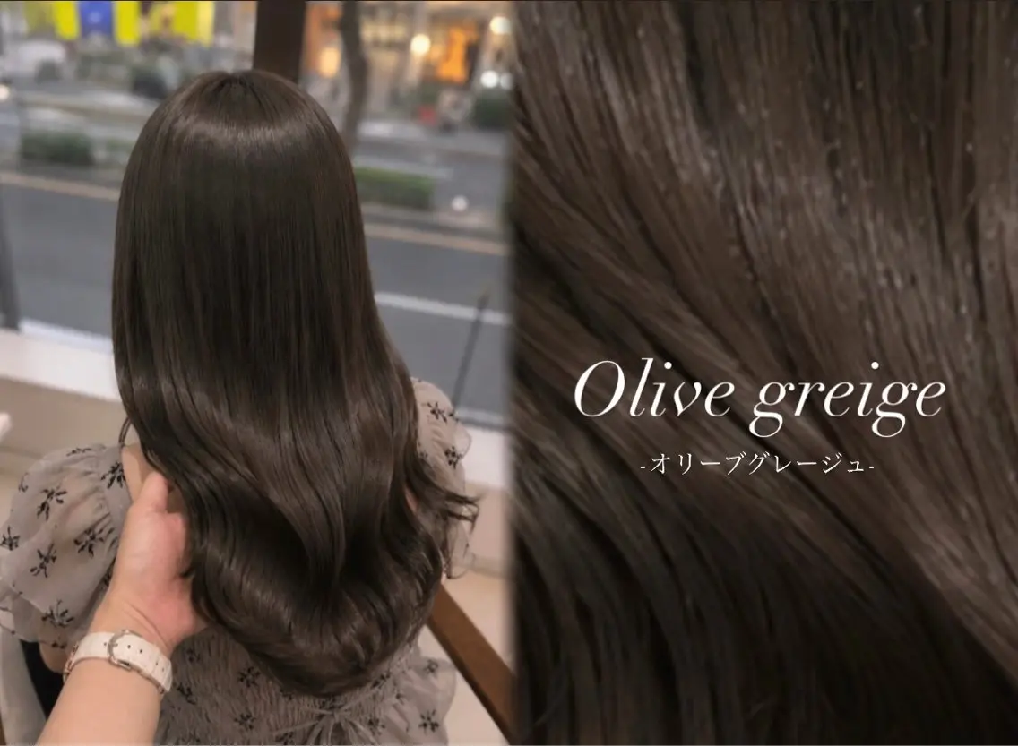 ロング カット ヘアカラー トリートメント 盛れる髪質改善カラー 💞はな🎀のヘアスタイル
