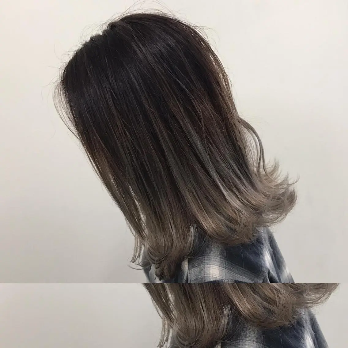 ミディアム カラー パーマ 髪質改善 Daisukiのヘアスタイル