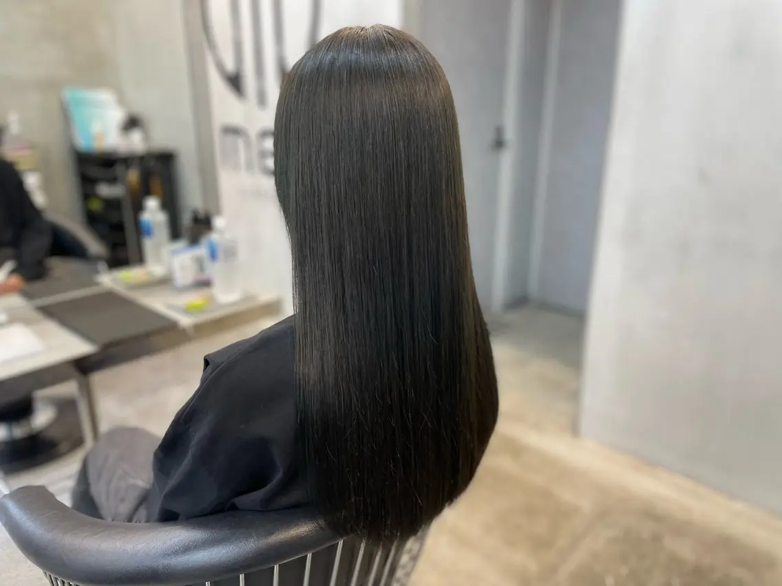 ロング 縮毛矯正 トリートメント メンズ指名多数 ✂︎松本明日翔のヘアスタイル