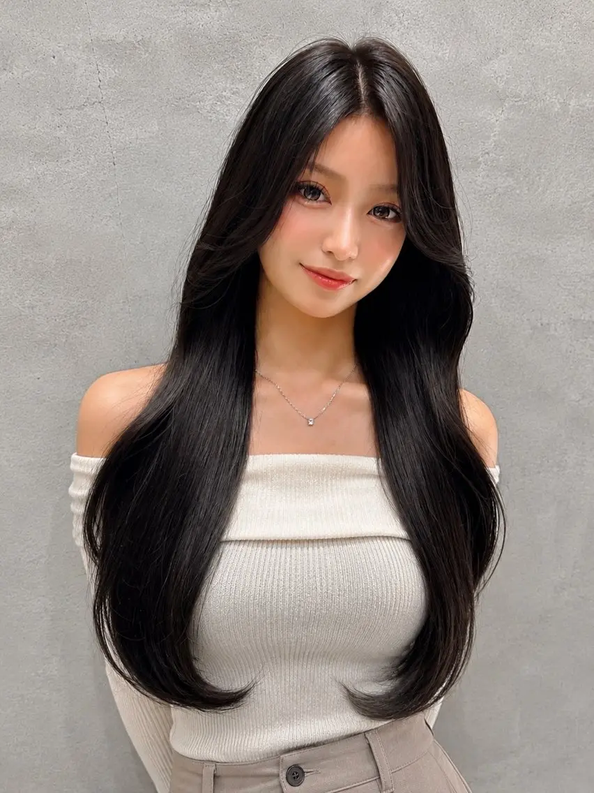 ロング Londnaitre MAHOのヘアスタイル