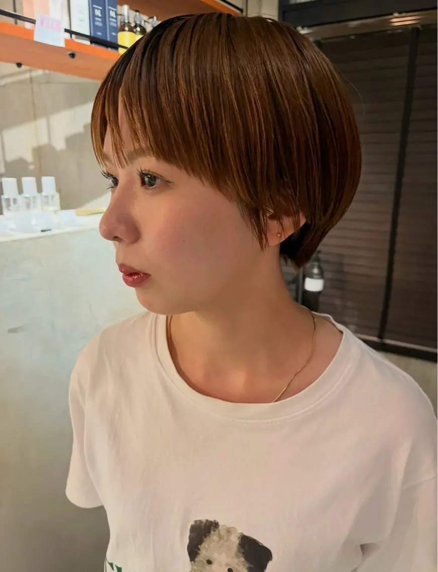 ショート カラー ANY/ YUTAのヘアスタイル