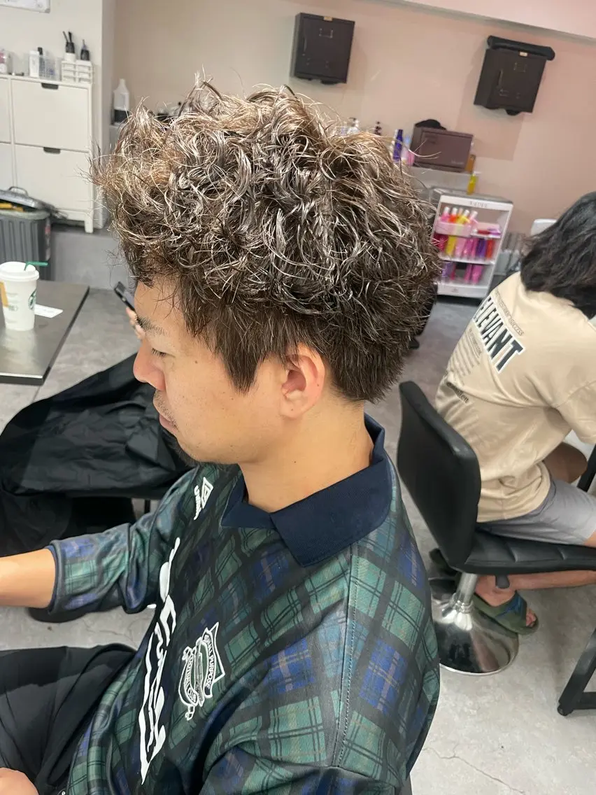 パーマ メンズ カット パーマ 町田エリアＮｏ．１/ パーマ特化/太田京希のヘアスタイル