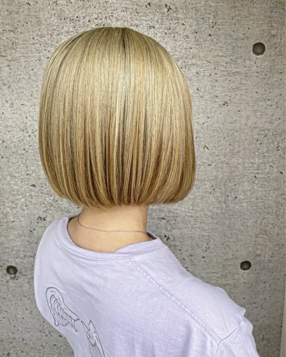 ブリーチෆ‪ハイトー ンカラー☾runaのヘアスタイル