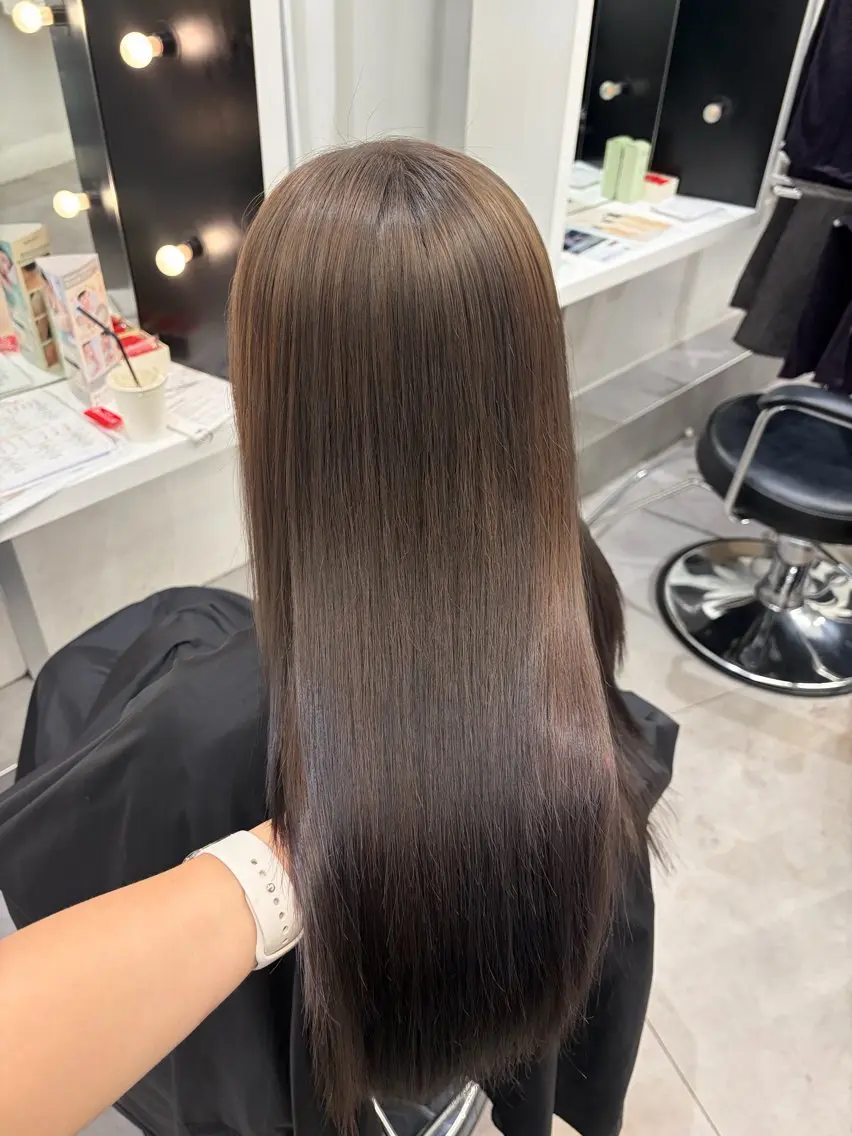 ロング カラー ヘアカラー まいか/ カラーモデル様大募集のヘアスタイル