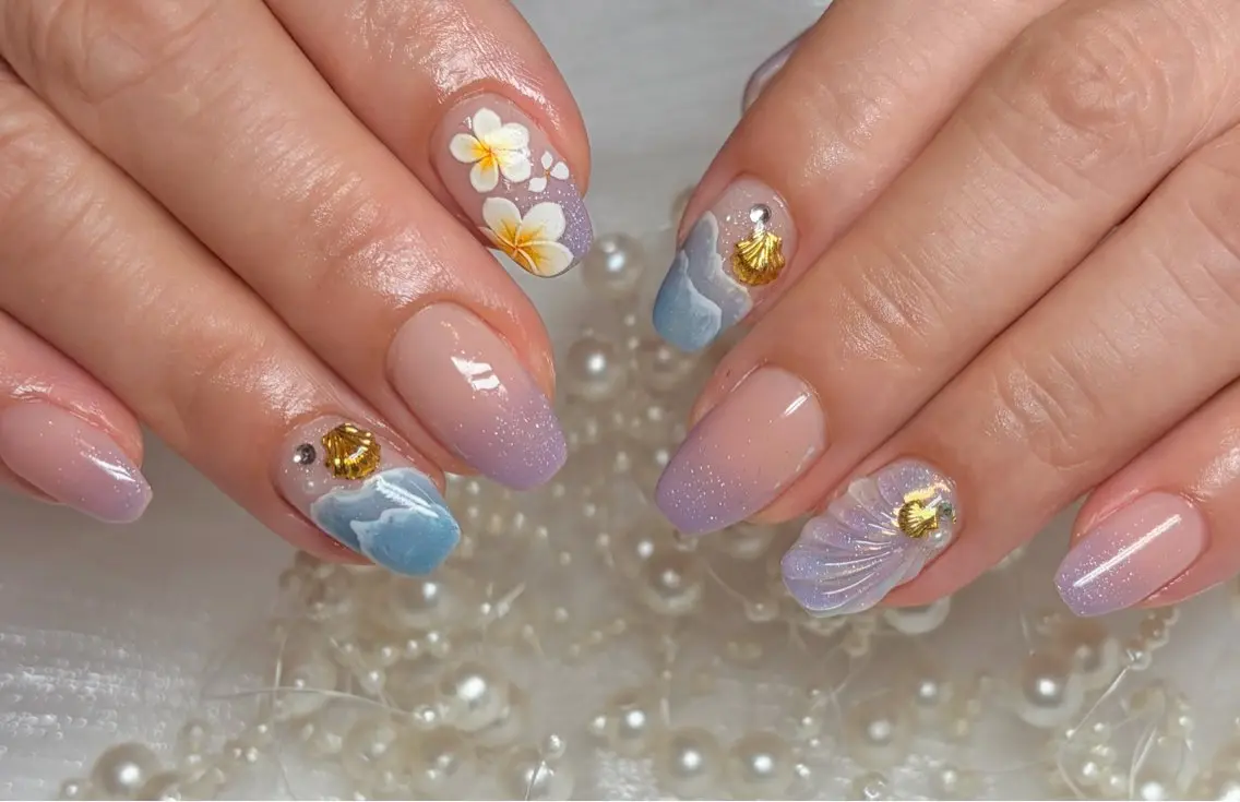 ネイル グラデーション ハンドネイル nail patio hinaのネイルデザイン