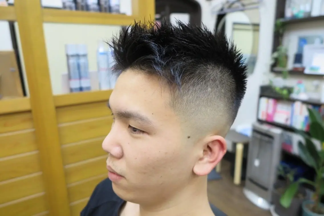 ショート メンズ 男を磨く Barber オオキのヘアスタイル