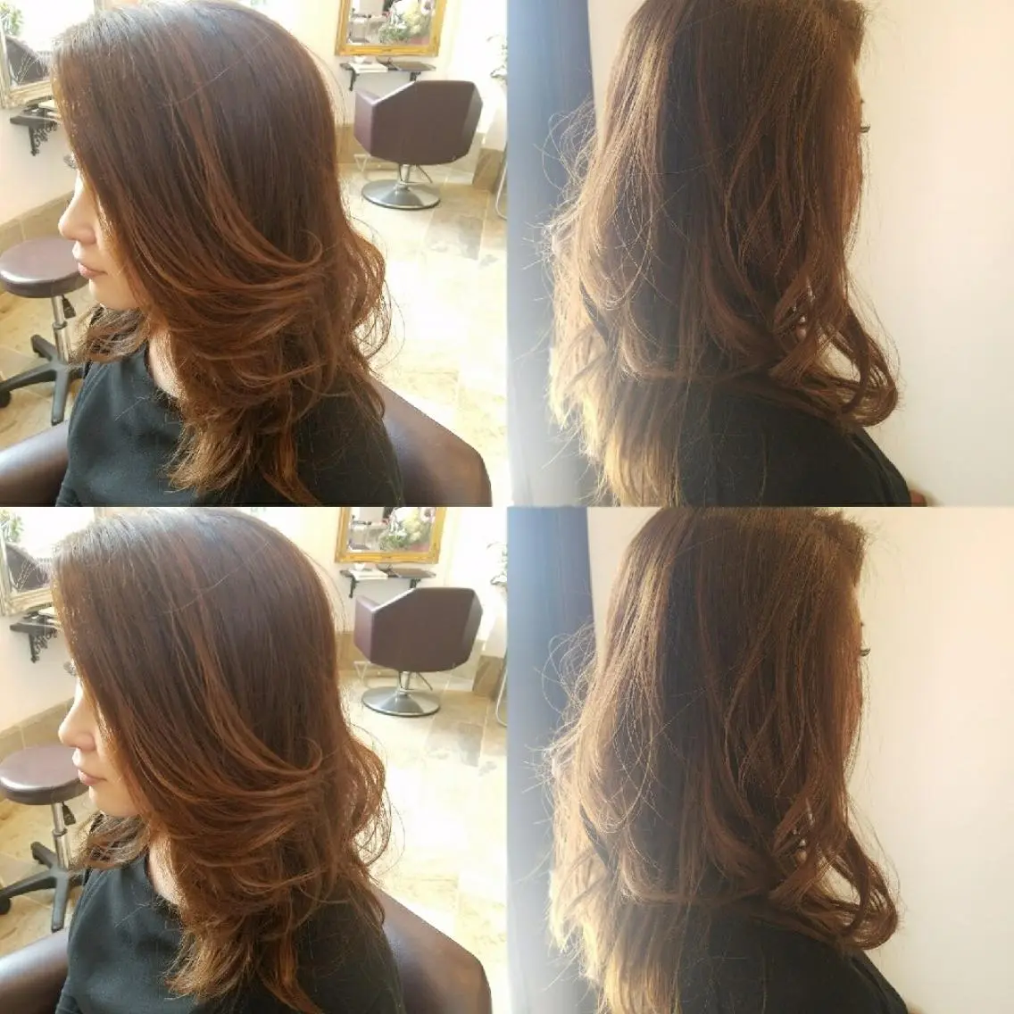 カラー ベージュカラー ハイライトカラー イルミナカラー hair& beauty BRYのマツエク・マツパデザイン