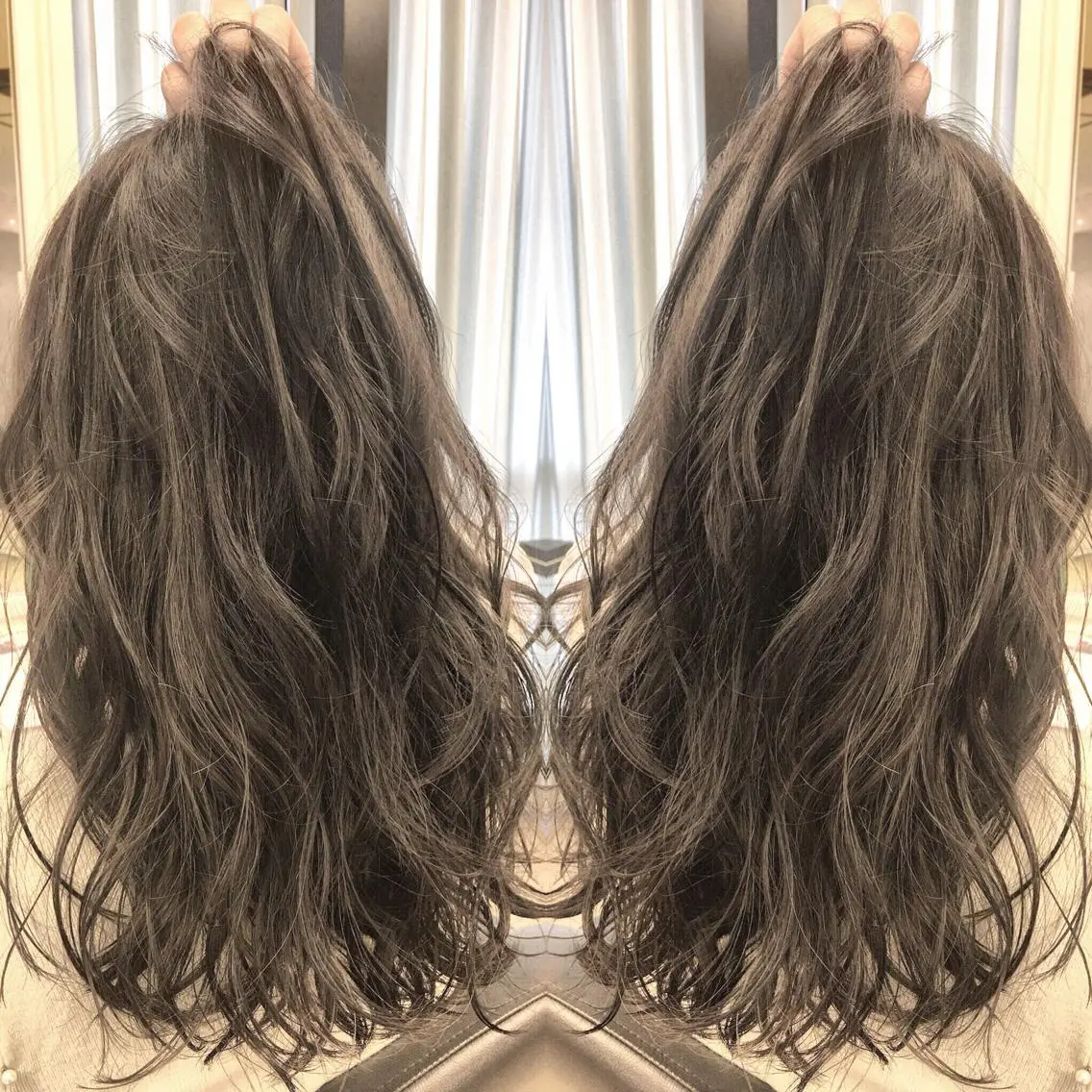 ロング カラー box mico. mutsumiのヘアスタイル