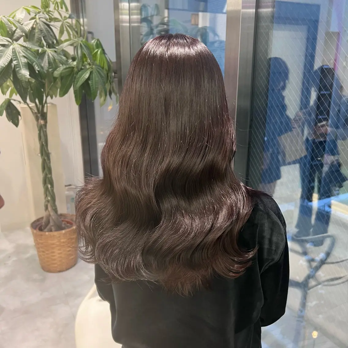 セミロング カット ヘアカラー トリートメント 🫧レイヤーカット ・ハッシュ🫧龍星のヘアスタイル