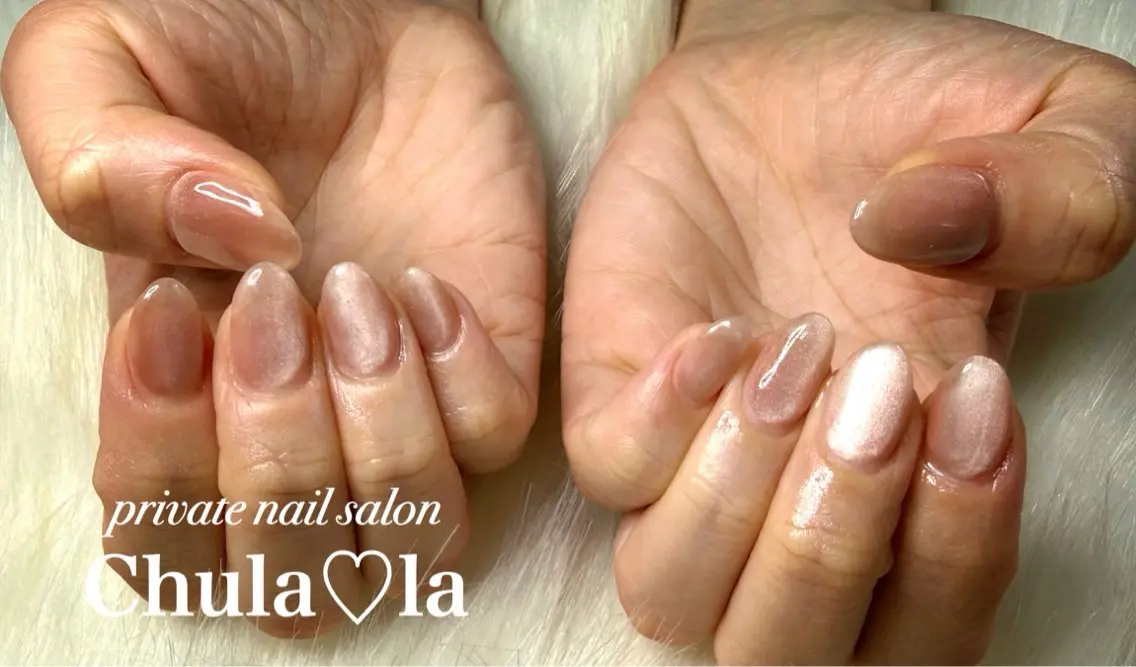 ネイル マグネットネイル ハンドネイル Chula♡la 豊見城市高安のネイルデザイン