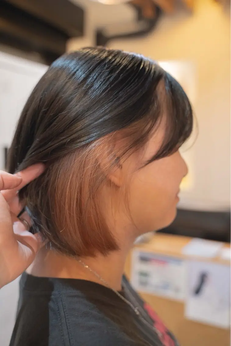 カラー ヘアカラー 菊地 唯斗のヘアスタイル
