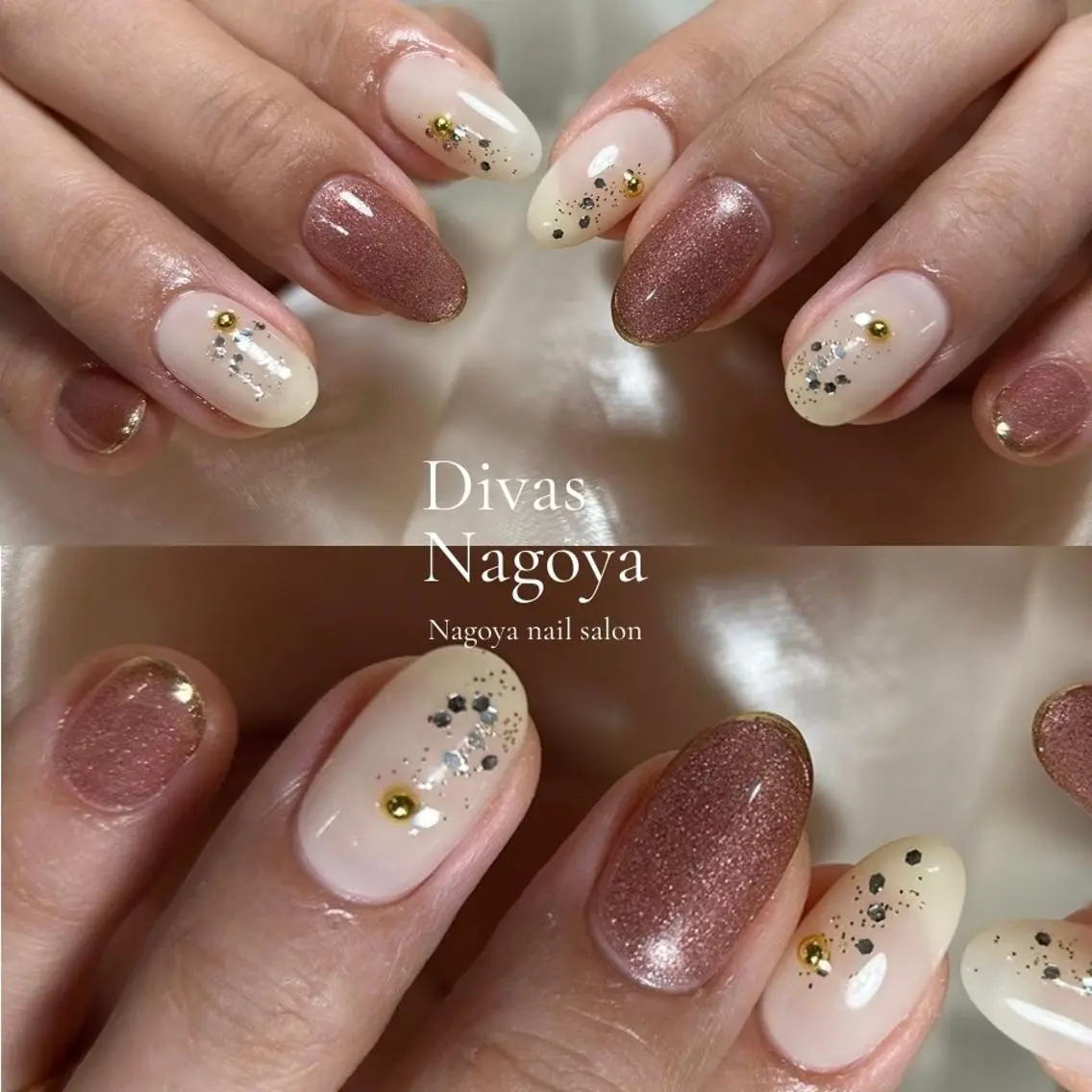 ネイル アートネイル 韓国ネイル マットネイル ミラーネイル ニュアンスネイル 💕D.d nail Hideyo🌸のネイルデザイン