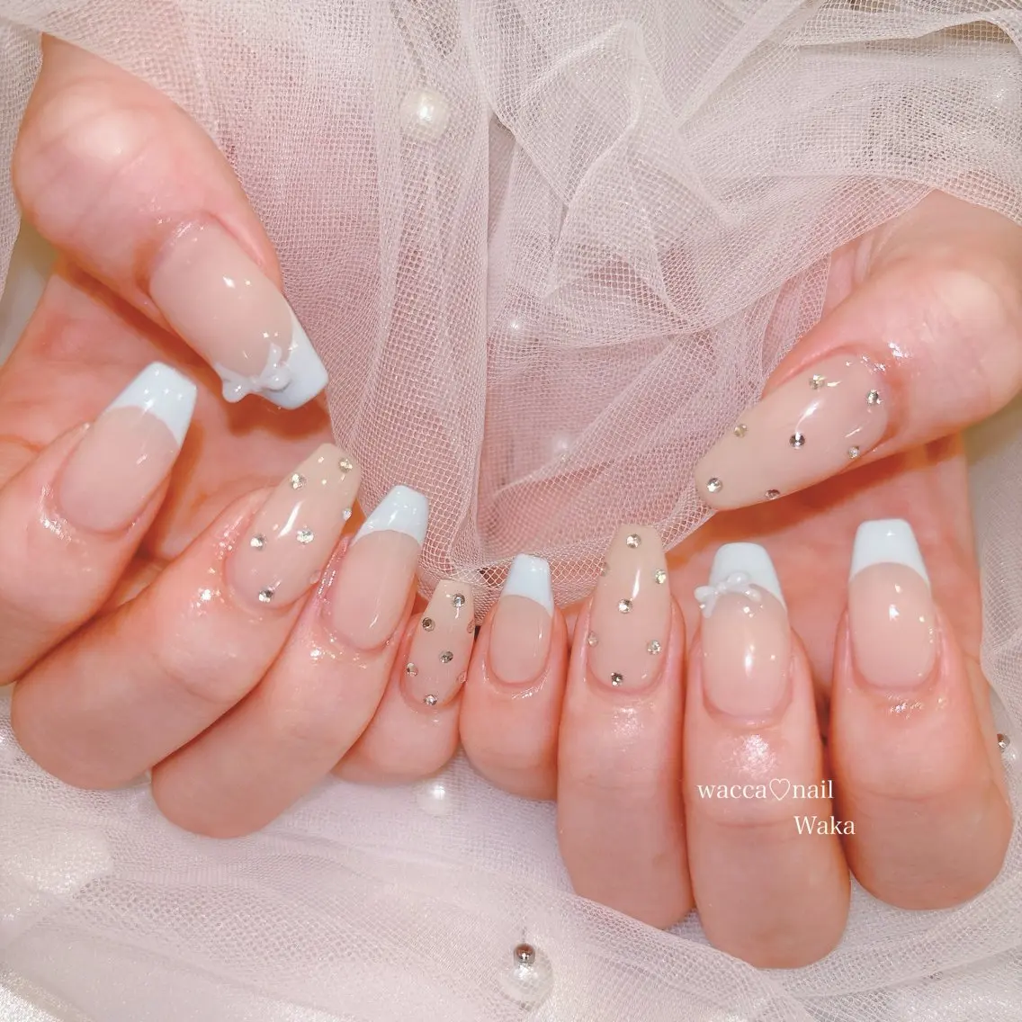 ネイル wacca♡nail スタッフのネイルデザイン