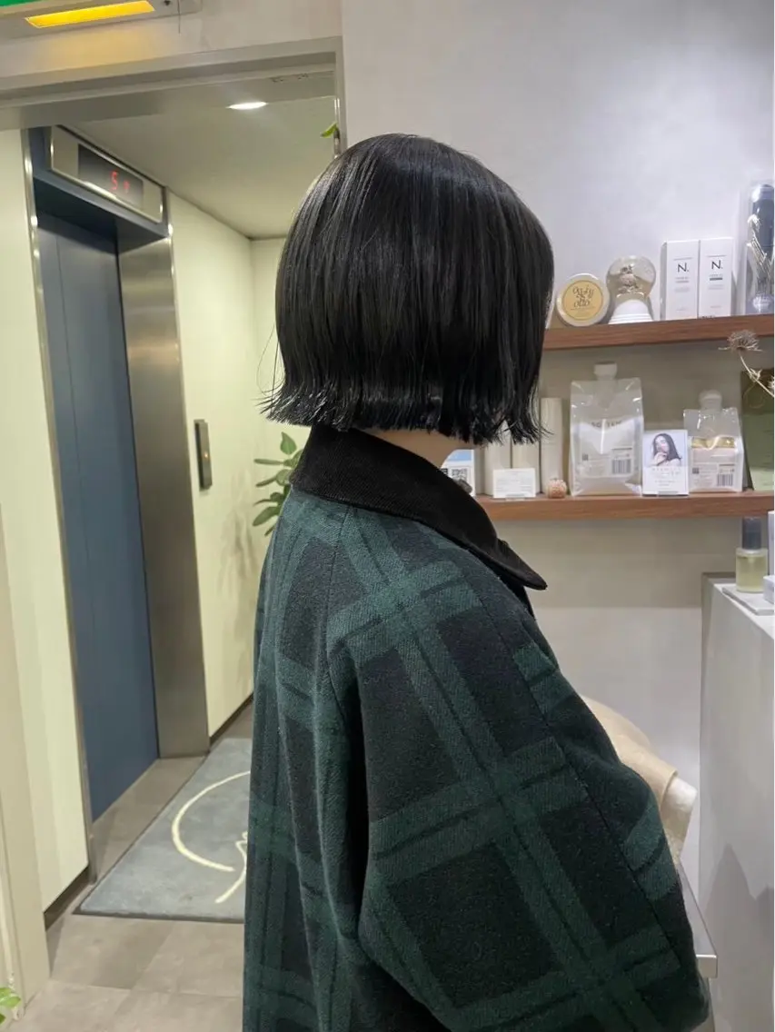 ミディアム 無料カットモデル募集 /西梅田/筒井大翔のヘアスタイル