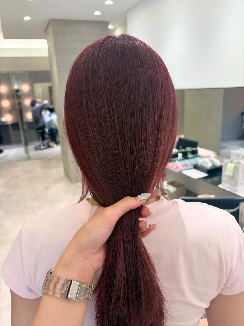 ショート カラー パーマ ヘアアレンジ メンズ メンズブリーチ ブリーチ レッドカラー .⋆⟡💖 Marin💖⟡⋆.のヘアスタイル