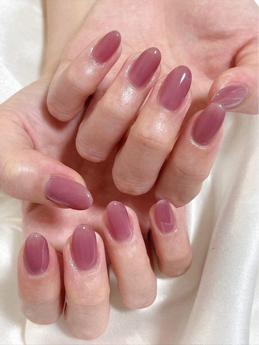 ネイル アニマル柄 オーロラネイル フットネイル フレンチネイル ジェルネイル ハンドネイル mogu nailのネイルデザイン