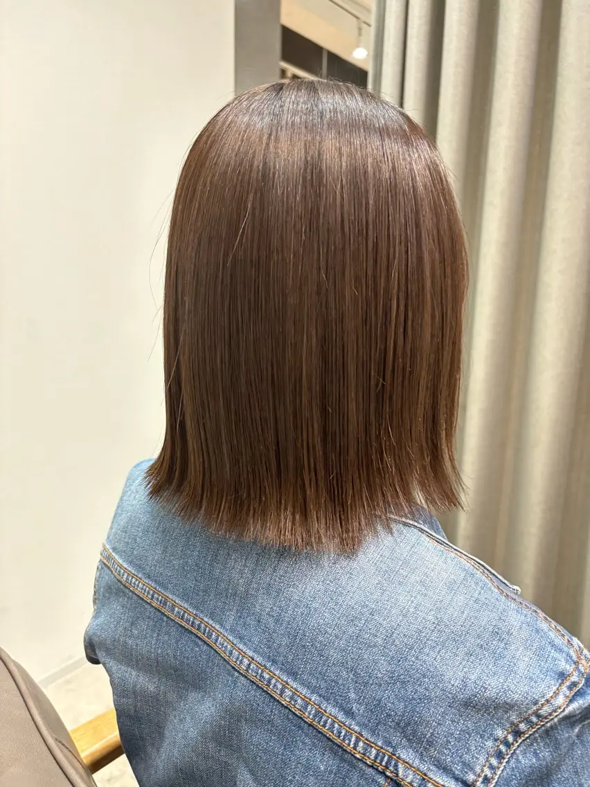 ショート パーマ 縮毛矯正 🤍美髪縮毛/髪質 改善/池上夏凜🤍のヘアスタイル