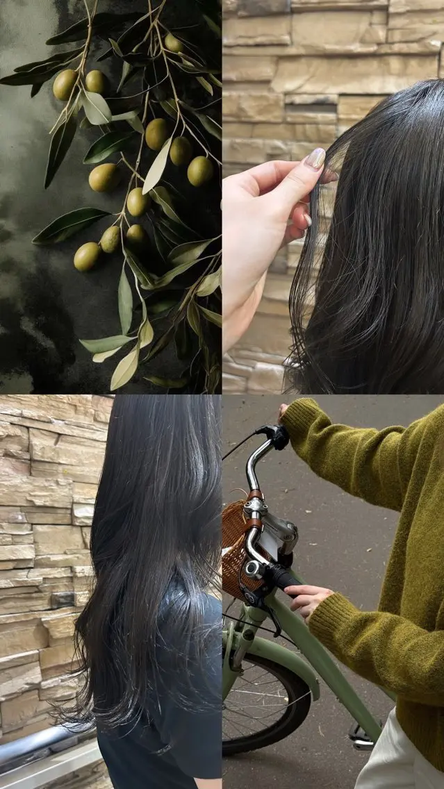 カラー カット ヘアカラー MIYUU心優/ ナチュラルヘアのヘアスタイル