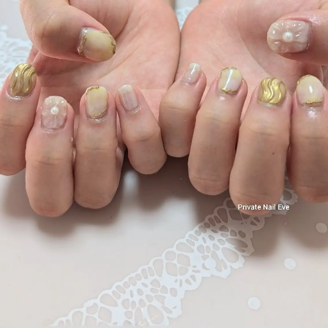 ネイル 持ち込み ニュアンスネイル ハンドネイル ネイル junkoのネイルデザイン