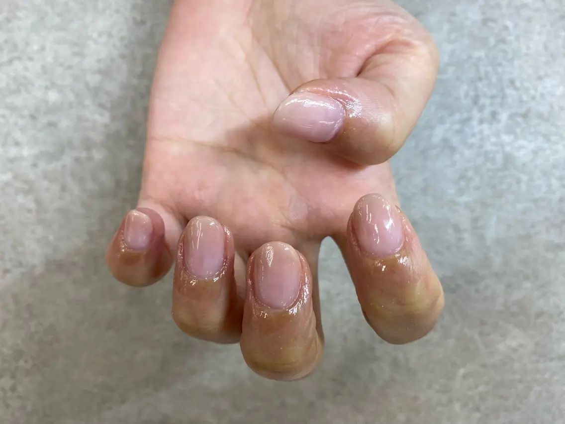 ネイル グラデーション 黄色 MAXKELLY AIのネイルデザイン