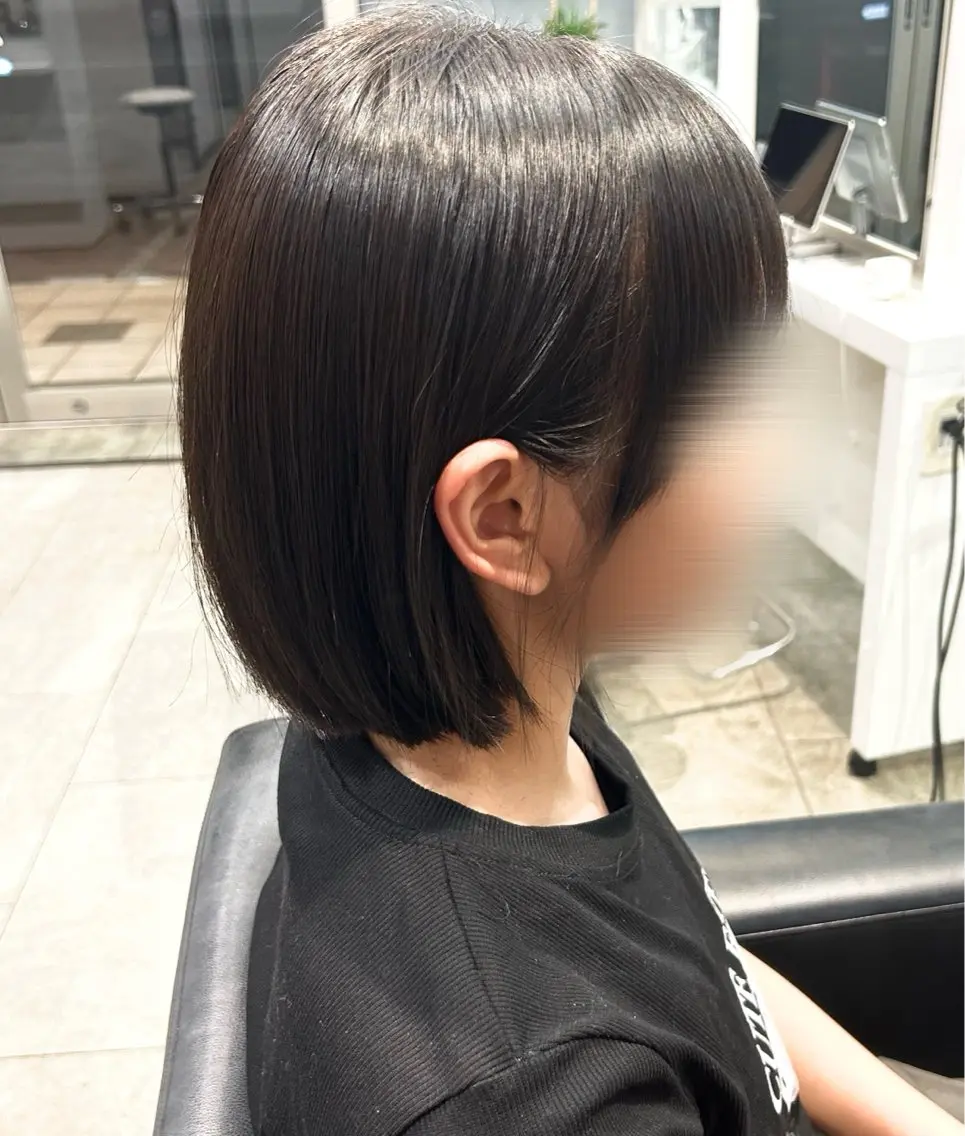 縮毛矯正 R ENのヘアスタイル