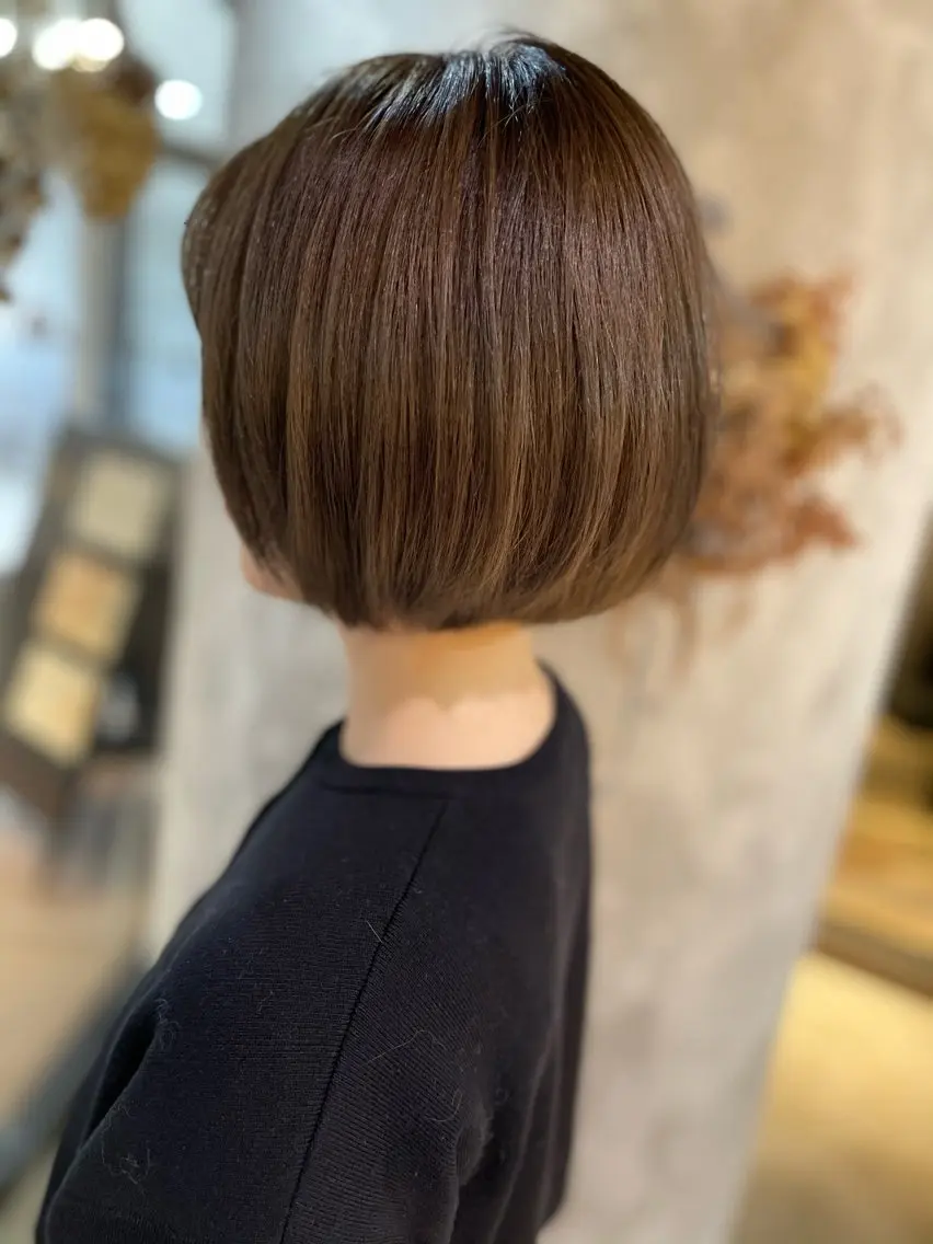 ショート ボブ 内藤 まどかのヘアスタイル