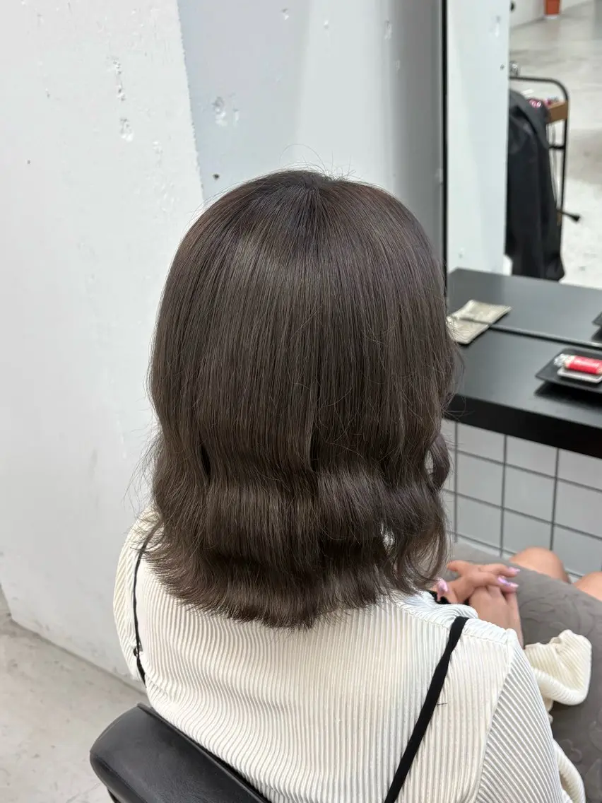 ショート カラー グレージュ 🌟ゆりあ🌟 JILLSTUDIOのヘアスタイル