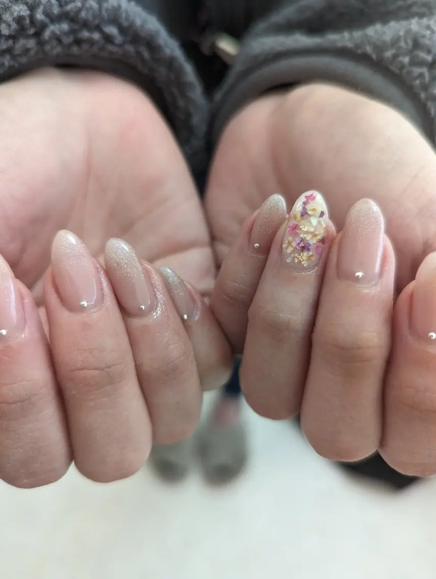 定額ネイルの写真