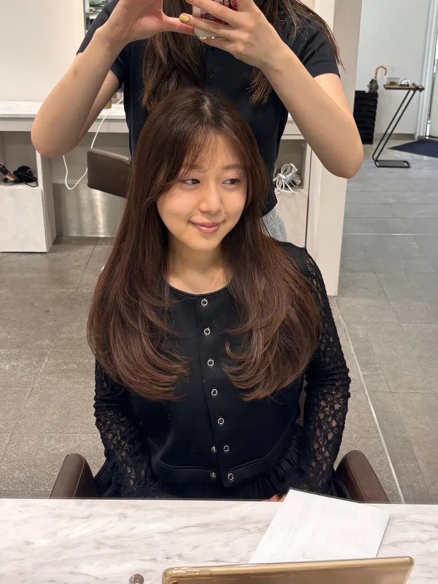 ロング 🫧レイヤー/パーマ /表参道🫧yukiのヘアスタイル