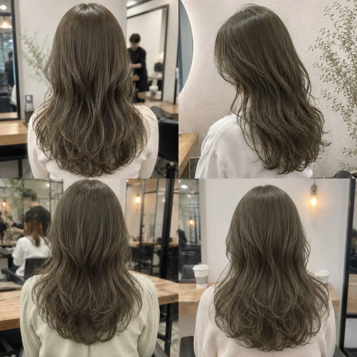 ロング カラー ヘアアレンジ ヘアカラー ハヤト/透明感カラ ー🫧/暖色カラー✨のヘアスタイル
