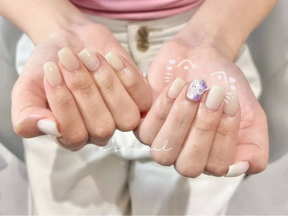 ネイル ハンドネイル ハンドケア e’s nail Lumièreのネイルデザイン