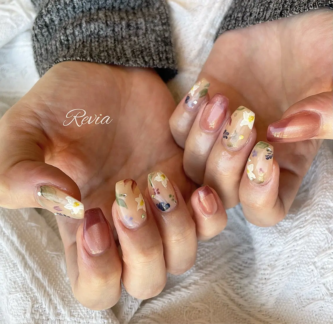 ネイル ハンドネイル ERI Nailistのネイルデザイン