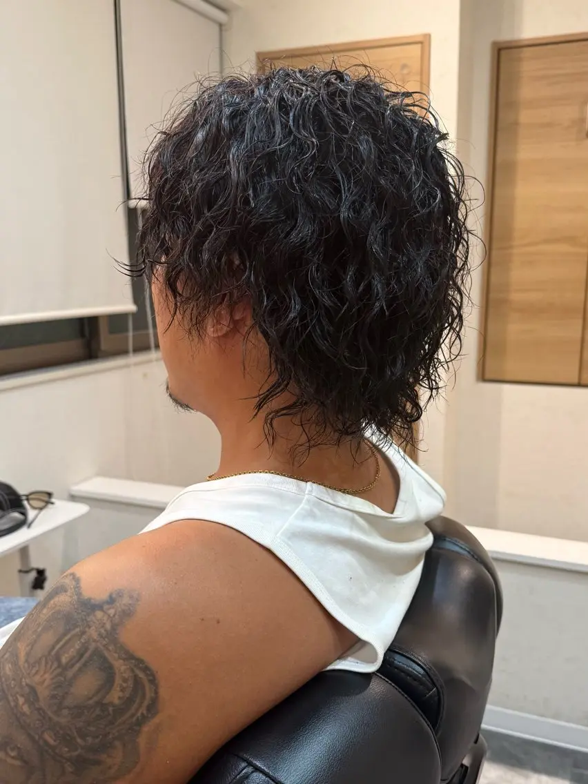 パーマ カット パーマ ハイトーン✨髪質 改善🫧RYOのヘアスタイル
