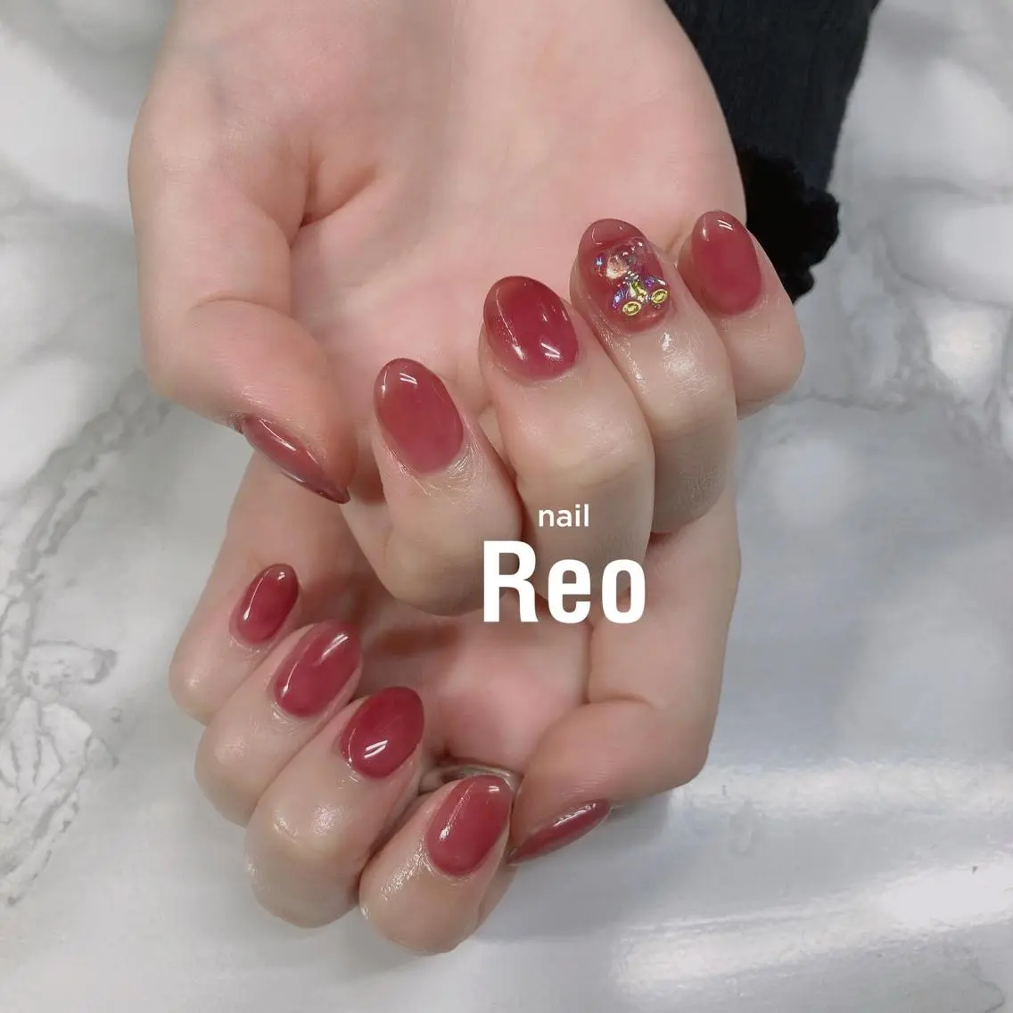 ミディアム ネイル Reonail 💕Kana💕のネイルデザイン