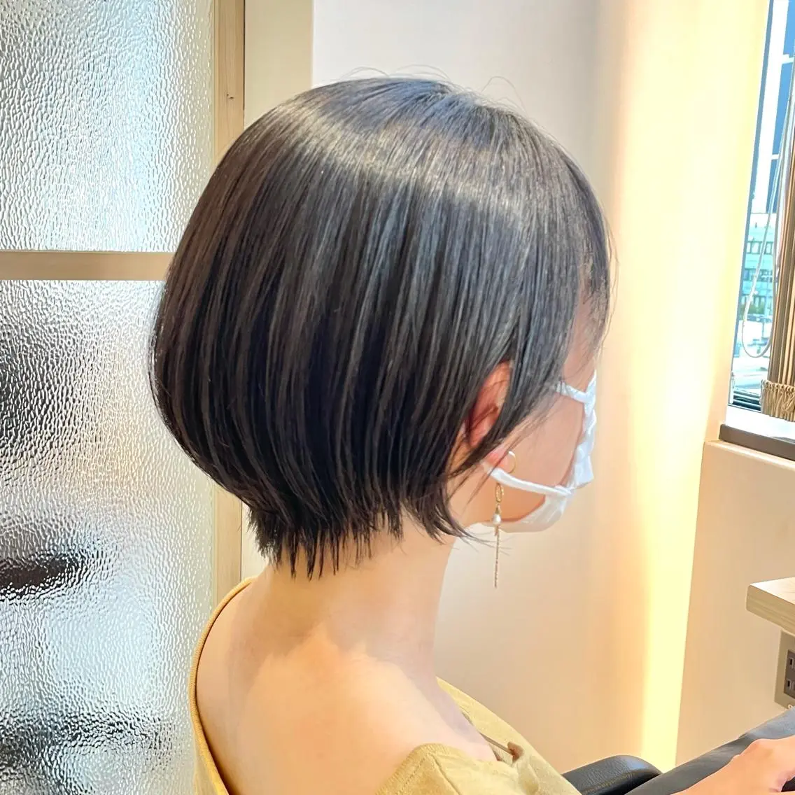 ショート カット パーマ ヘッドスパ モデルさん募集中IT byALBUM八王子のヘアスタイル