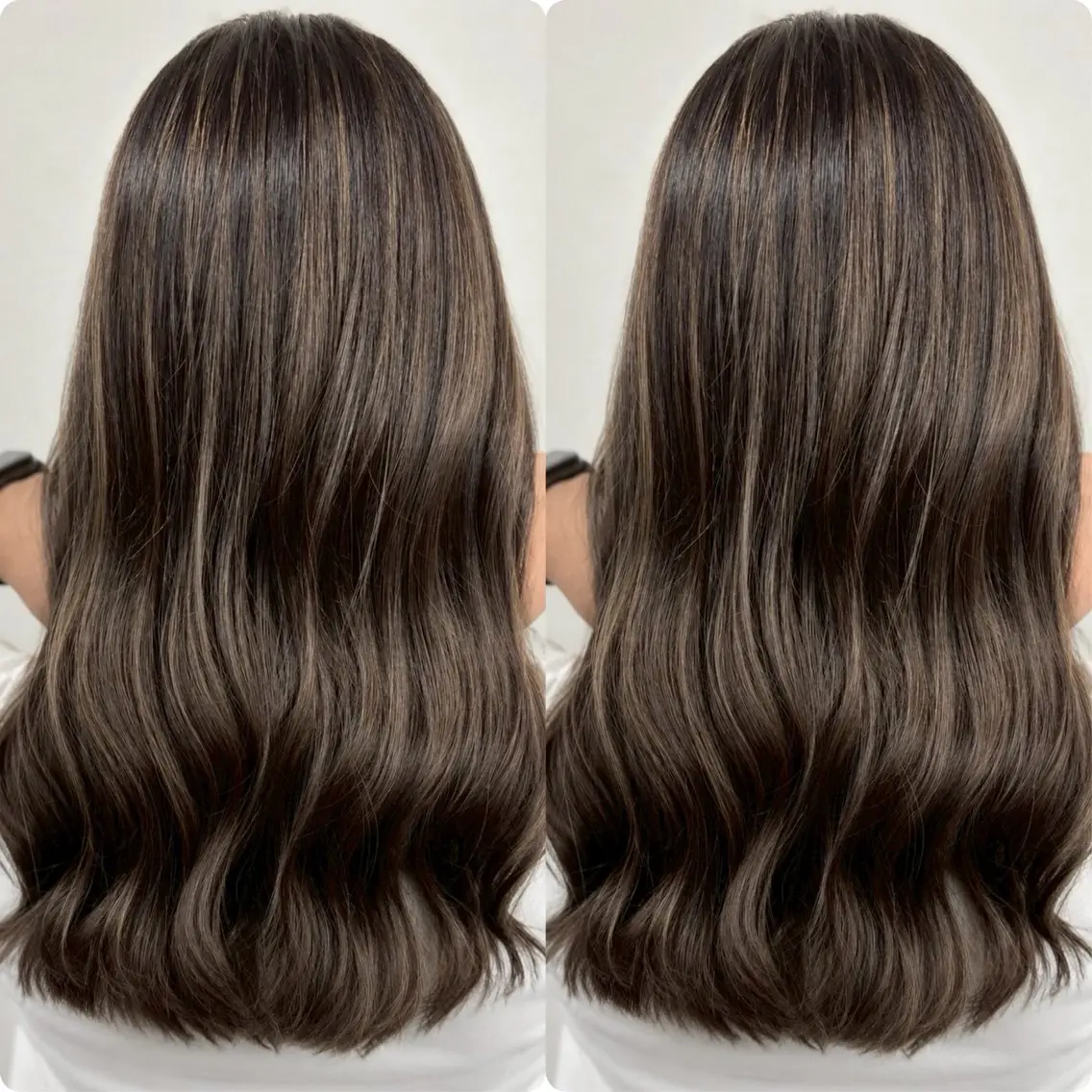 ロング カラー 切っぱなし💇‍♀️ イヤリング🎨龍之介のヘアスタイル
