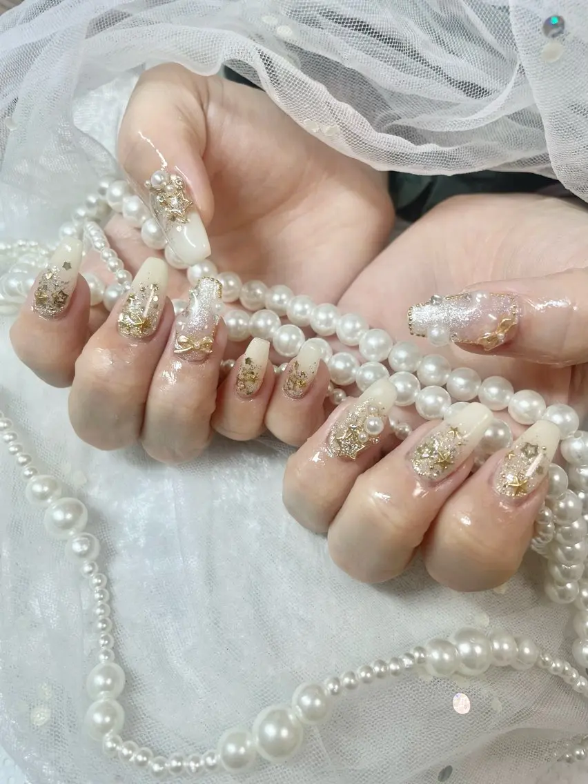 ネイル 冬ネイル クリスマス ハンドネイル 🎀AYAKO 🎀中韓ネイルのネイルデザイン
