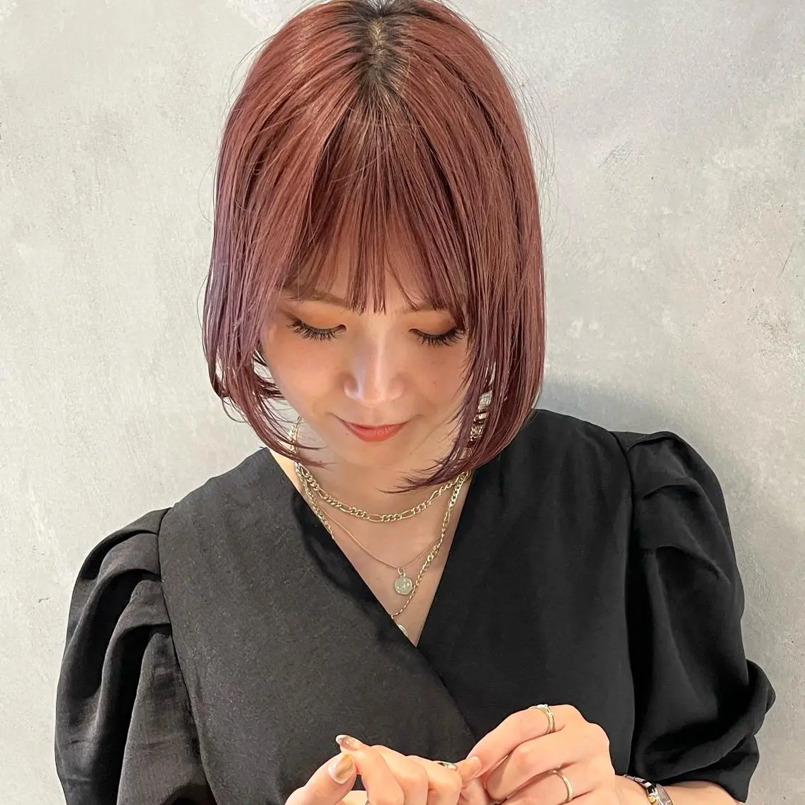 カット＋ケアブリーチの写真
