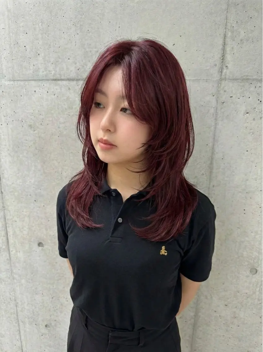 セミロング カラー piLLon/ RYUKAのヘアスタイル