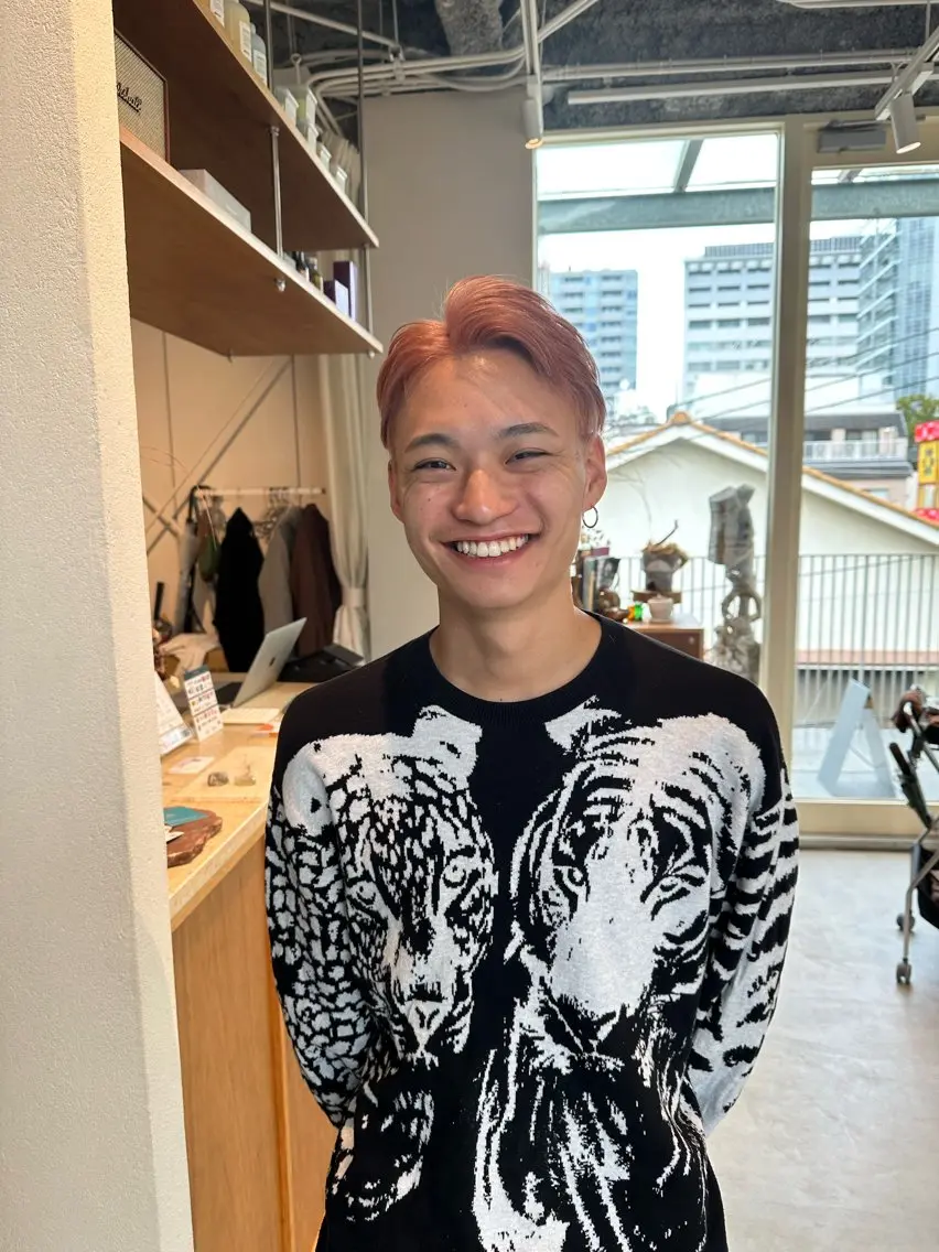 カラー メンズ ヘアカラー トリートメント ヘアセット 垢抜けレイヤーカラー ✨yudai✨のヘアスタイル