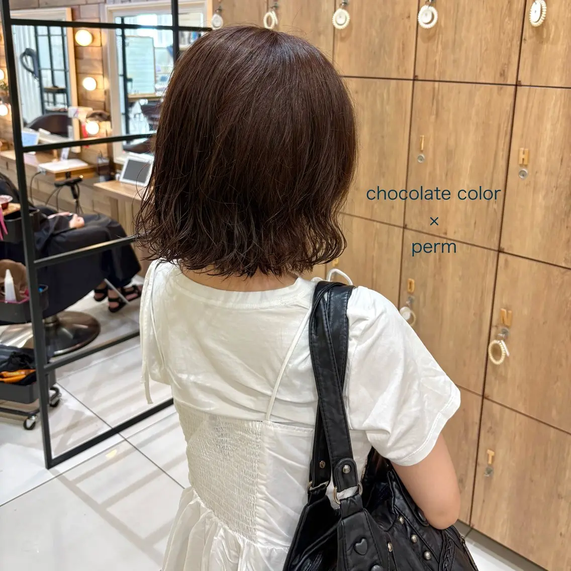 ショート カラー パーマ カット ヘアカラー アカネ/暖色カラー /ボブ🪐🧡のヘアスタイル