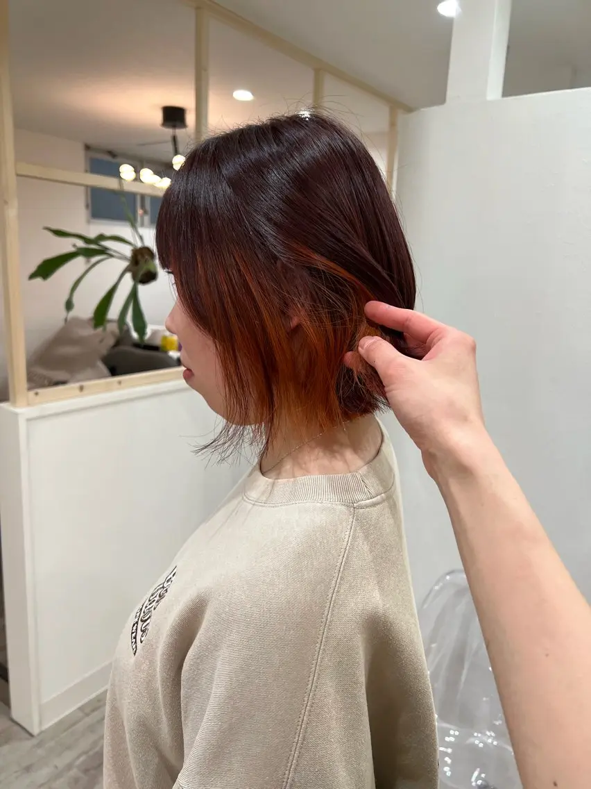 ミディアム TOKI mahoのヘアスタイル